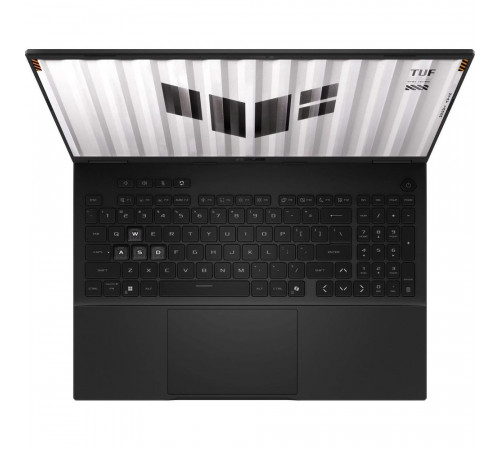 Ноутбук ASUS TUF Gaming F16 FX608JMR-RV114, Intel Core i7-14650HX/16Gb/SSD1Tb/RTX5060 8Gb (115W)/16"/IPS/WUXGA/1920x1200/165Hz/NoOS/серый