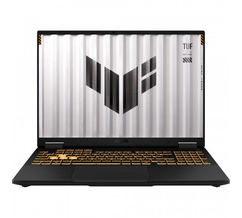 Ноутбук ASUS TUF Gaming F16 FX608JMR-RV114, Intel Core i7-14650HX/16Gb/SSD1Tb/RTX5060 8Gb (115W)/16"/IPS/WUXGA/1920x1200/165Hz/NoOS/серый