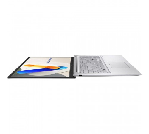 Ноутбук ASUS Vivobook 17 X1704VA-AU1078, Intel Core 5 120U/16Gb/SSD512Gb/17.3"/IPS/FHD/1920x1080/60Hz/NoOS/серебристый