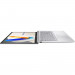 Ноутбук ASUS Vivobook 17 X1704VA-AU1078, Intel Core 5 120U/16Gb/SSD512Gb/17.3"/IPS/FHD/1920x1080/60Hz/NoOS/серебристый