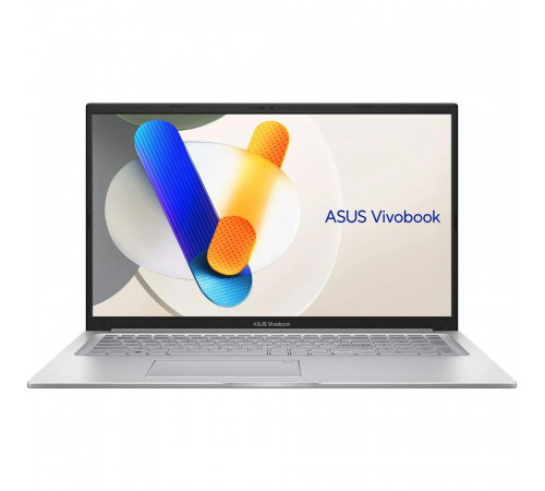 Ноутбук ASUS Vivobook 17 X1704VA-AU1078, Intel Core 5 120U/16Gb/SSD512Gb/17.3"/IPS/FHD/1920x1080/60Hz/NoOS/серебристый