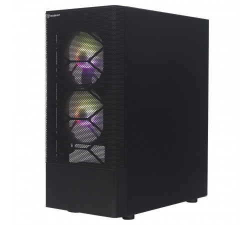 Персональный компьютер Raskat Strike 520, Intel Core i5-12400F, H610, RAM 16Gb, SSD M.2 2280 512Gb, NVIDIA GeForce RTX 4060 8Gb, 650W, NoOS, черный