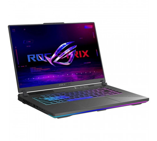 Ноутбук ASUS ROG Strix G16 G614PR-RV027, AMD Ryzen 9 8940HX/16Gb/SSD1Tb/RTX5070 Ti 12Gb (140W)/16"/IPS/WUXGA/1920x1200/165Hz/NoOS/серый