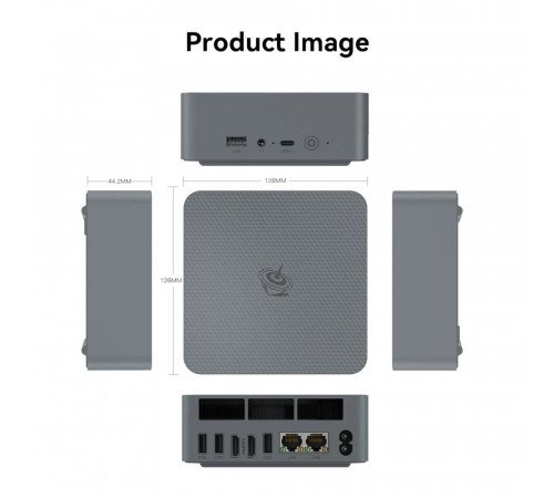 Мини-компьютер Beelink BL/EQR7- LP/7735HS/24G/1TB/Milky Grey