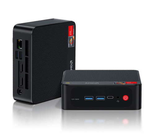 Персональный компьютер Beelink BL/SER5/5500U/16G/500G/2,5G* 1/черный