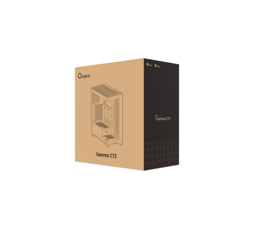 Корпус Ocypus Gamma C72, черный