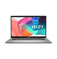 Ноутбук MSI Modern 14 F1MG-815XRU, Intel Core 7 150U/16Gb (1*16 D4)/SSD512Gb/UMA/14"/IPS/FHD/1920x1080/60Hz/NoOS/RJ-45/серебристый