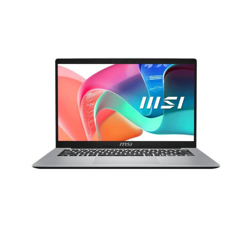 Ноутбук MSI Modern 14 F1MG-815XRU, Intel Core 7 150U/16Gb (1*16 D4)/SSD512Gb/UMA/14"/IPS/FHD/1920x1080/60Hz/NoOS/RJ-45/серебристый