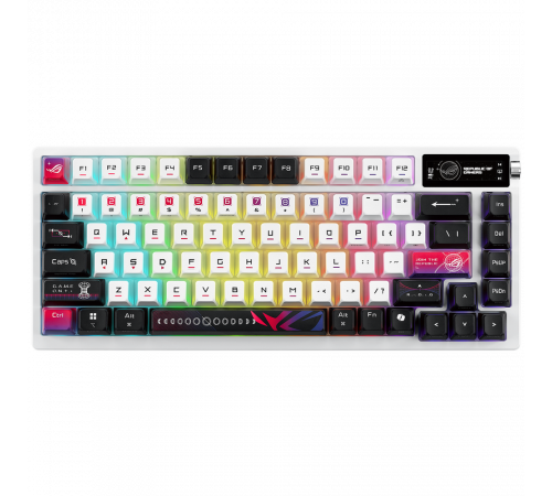 Клавиатура ASUS M704 ROG AZOTH X ROG NX Snow PBT 75% USB 2.4GHz BT