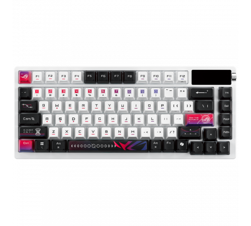 Клавиатура ASUS M704 ROG AZOTH X ROG NX Snow PBT 75% USB 2.4GHz BT