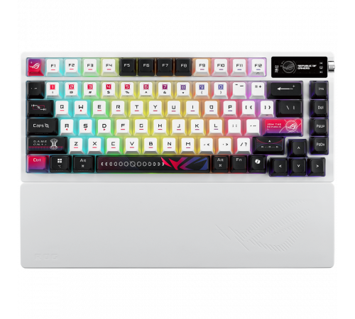 Клавиатура ASUS M704 ROG AZOTH X ROG NX Snow PBT 75% USB 2.4GHz BT