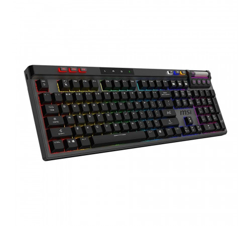 Клавиатура беспроводная игровая MSI STRIKE PRO W SILENT, черный