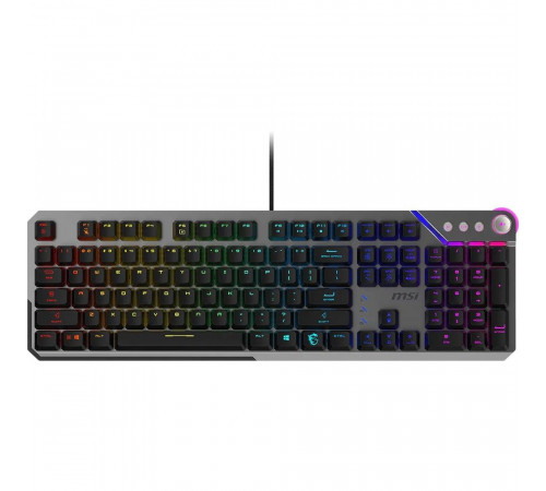Клавиатура проводная игровая MSI STRIKE 600 SILENT, черный