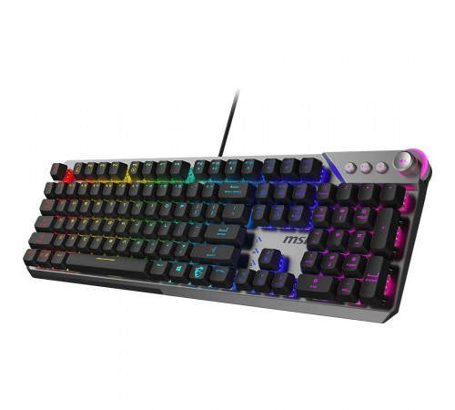 Клавиатура проводная игровая MSI STRIKE 600 SILENT, черный