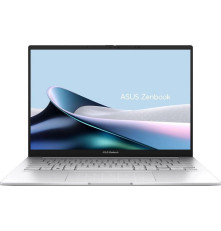 Ноутбук ASUS Zenbook 14 UX3405CA-ST1093, Intel Core Ultra 9 285H/32Gb/SSD512Gb/UMA/14"/OLED/2.8K/2880x1800/120Hz/NoOS/серебристый