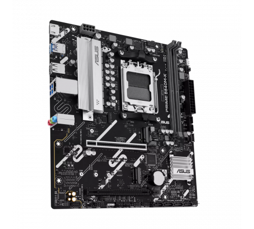 Материнская плата ASUS PRIME B840M-K AM5 mATX 2xDDR5 2xPCIEx16 2xM.2 HDMI 2.5GLAN
