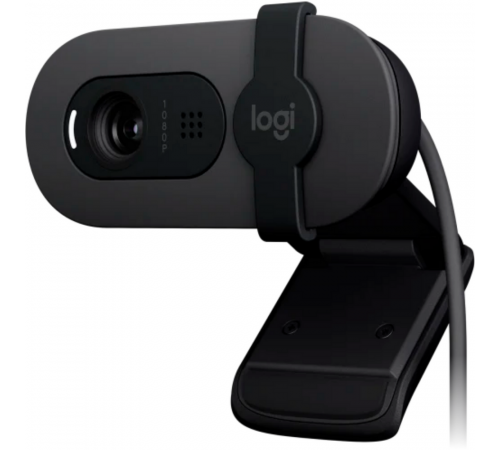 Веб-камера Logitech Brio 90, серый