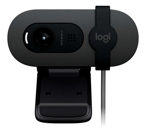 Веб-камера Logitech Brio 90, серый
