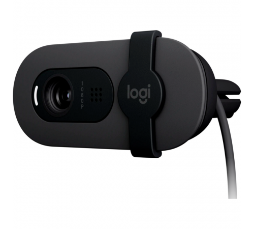 Веб-камера Logitech Brio 90, серый