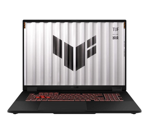 Ноутбук ASUS TUF Gaming A18 FA808UM-S8030, AMD Ryzen 7 260/16Gb (2*8 D5)/SSD512Gb/RTX5060 8Gb (115W)/18"/IPS/WUXGA/1920x1200/144Hz/NoOS/RJ-45/серый