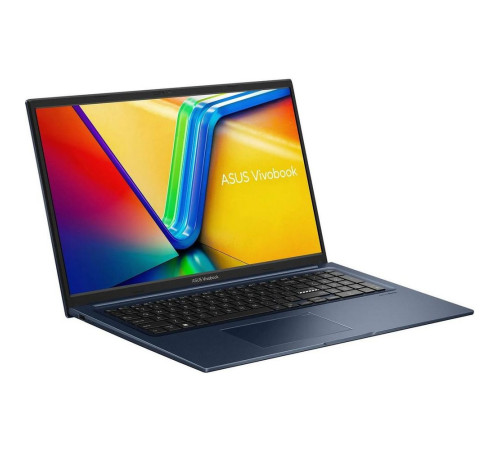 Ноутбук ASUS Vivobook 17 X1704VA-AU1017, Intel Core 5 120U/16Gb DDR4/SSD512Gb/UMA/17.3"/IPS/FHD/1920x1080/60Hz/NoOS/синий