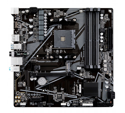 Материнская плата Gigabyte A520M DS3H WF6E (AM5)