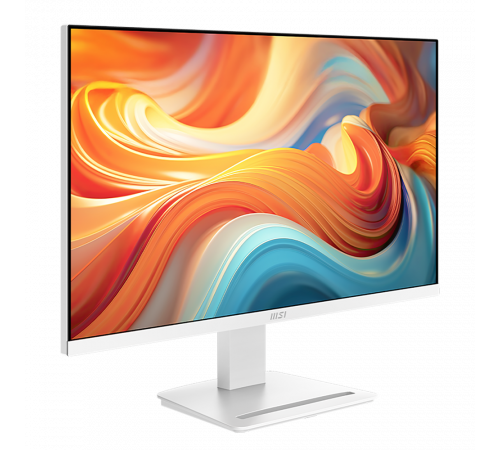 Монитор 27" MSI PRO MP273W E14A  IPS, 1920x1080, 144Hz, 4ms, 250сd/m, 1500:1, HDR | VGA, HDMI(2.0), DP(1.2a) | ExPSU, Speakers, Vesa 100, White