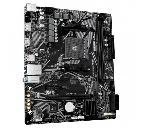Материнская плата Gigabyte A520M H ARGB A520, AM4, 2*DDR4, 1*PCIEx16, 1*PCIEx1, 1*M.2, 6*USB3.2Gen1, 6*USB2.0, 4*SATA3.0, 1G, DP, HDMI, M-ATX, RTL