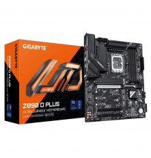 Материнская плата Gigabyte Z890 D PLUS, Z890, LGA1851, 4*DDR5, 3*PCIEx16, 4*M.2, 2*TypeC, 1*USB3.2Gen2, 6*USB3.2Gen1, 8*USB2.0, 4*SATA3.0, 2.5G, DP, ATX, RTL