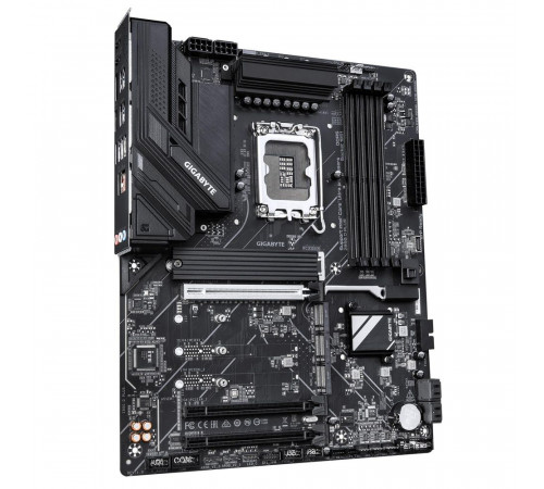 Материнская плата Gigabyte Z890 D PLUS, Z890, LGA1851, 4*DDR5, 3*PCIEx16, 4*M.2, 2*TypeC, 1*USB3.2Gen2, 6*USB3.2Gen1, 8*USB2.0, 4*SATA3.0, 2.5G, DP, ATX, RTL