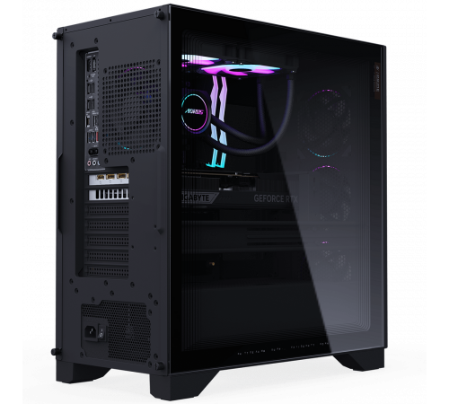 Персональный компьютер AORUS PRIME 5 AP551, AMD Ryzen 7 9800X3D/32Gb/SSD2Tb/RTX5080 16Gb/PSU 850W (Gold)/NoOS/Black (AP5A7N8-5106)