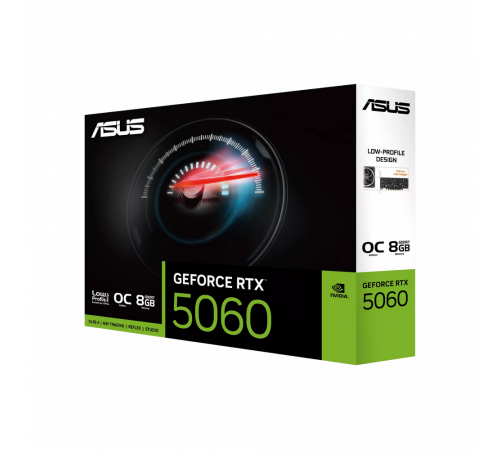 Видеокарта ASUS RTX5060 LP BRK OC 8GB, GDDR7/128-bit