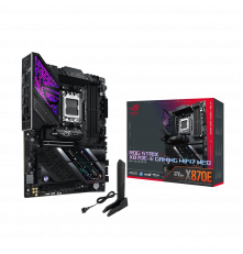 Материнская плата ASUS ROG STRIX X870E-E GAMING WIFI7 NEO AM5 ATX 4xDDR5 2xPCIEx16 5xM.2 4xUSB-C HDMI 5GLAN WIFI7