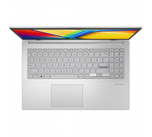 Ноутбук ASUS Vivobook Go 15 E1504FA-BQ5036, AMD Ryzen 5 40/8Gb (soldered D5)/SSD512Gb/UMA/15.6"/IPS/FHD/1920x1080/60Hz/NoOS/серебристый