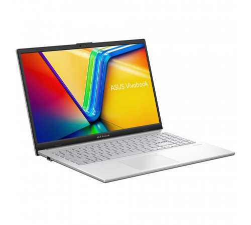 Ноутбук ASUS Vivobook Go 15 E1504FA-BQ5036, AMD Ryzen 5 40/8Gb (soldered D5)/SSD512Gb/UMA/15.6"/IPS/FHD/1920x1080/60Hz/NoOS/серебристый