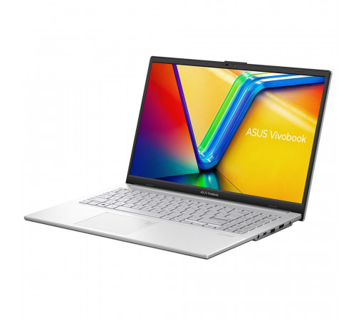 Ноутбук ASUS Vivobook Go 15 E1504FA-BQ5036, AMD Ryzen 5 40/8Gb (soldered D5)/SSD512Gb/UMA/15.6"/IPS/FHD/1920x1080/60Hz/NoOS/серебристый