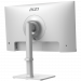 Монитор 23.8" MSI PRO MAX 241PHW E14  IPS, 1920x1080, 144Hz, 4ms, 300сd/m, 1500:1, HDR | HDMI(2.0b), DP(1.2a), Type-C(PD-65W), 2xUSB3.2 | HAS, Pivot, Swivel, InPSU, Speakers, Vesa 75, White