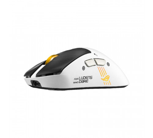 Мышь ASUS P727 ROG KERIS II ORIGIN-KJP/WHT 63g 42,000DPI USB Bluetooth 5.1 2.4GHz 5buttons