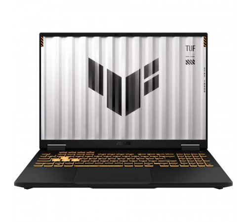 Ноутбук ASUS TUF Gaming F16 FX608JMI-TU254, Intel Core i5-14450HX/16Gb (1*16 D5)/SSD512Gb/RTX5060 8Gb (115W)/16"/IPS/WUXGA/1920x1200/144Hz/NoOS/RJ-45/серый