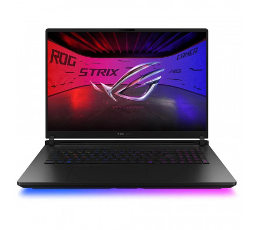 Ноутбук ASUS ROG Strix Scar 18 G835LW-SA037 Intel Core Ultra 9 275HX/32Gb (2*16 D5)/SSD1Tb/RTX5080 16Gb (175W)/18"/IPS/MiniLED/WQXGA/2560x1600/240Hz/NoOS/RJ-45/Black/3.2kg