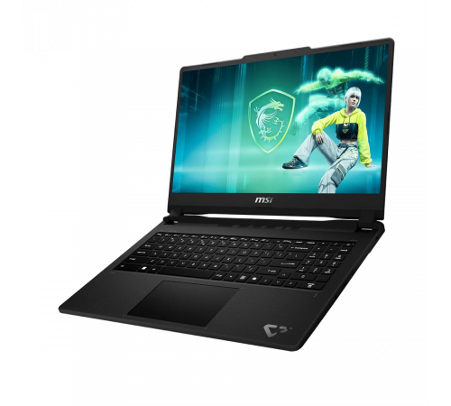 Ноутбук MSI Cyborg 15 C2WE-017XRU, Intel Core 5 210H/16Gb (1*16 D5)/SSD512Gb/RTX5050 8Gb (45W)/15.6"/IPS/FHD/1920x1080/144Hz/NoOS/RJ-45/серый