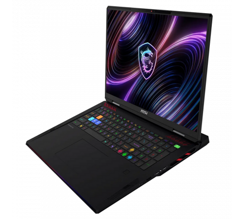 Ноутбук MSI Raider 18 Max HX A2WI-1048RU Intel Core Ultra 9 290HX Plus/32Gb (2*16 D5)/SSD2Tb/RTX5080 16Gb (175W)/18"/IPS/MiniLED/WQUXGA/3840x2400/120Hz/Win11/RJ-45/Black/3.6kg