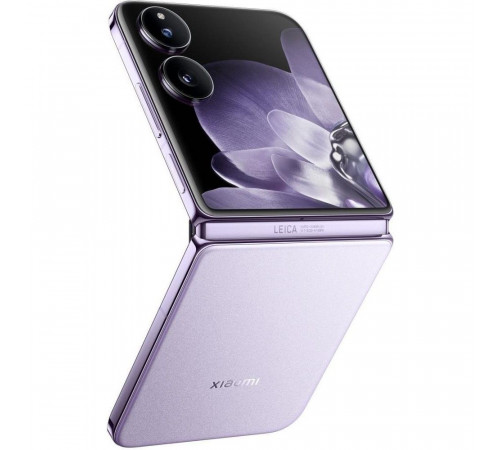 Смартфон Xiaomi MIX Flip 12+512 N8/Purple|6.86”/4”/2912×1224/1392×1208/AMOLED/S8G3/50+50MP/32MP/And14/4780mAh (MZB0HKLRU)