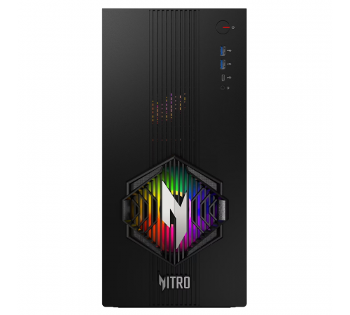 Персональный компьютер Acer Nitro 30 N30-100 Intel Core Ultra 7 265F/32Gb/SSD1Tb/RTX5070 12Gb/PSU 850W/NoOS/черный