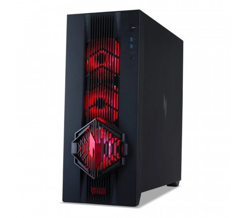 Персональный компьютер Acer Nitro 70 N70X3D-100 AMD Ryzen 9 9950X3D/32Gb/SSD1Tb/RTX5080 16Gb/PSU 1200W/NoOS/черный