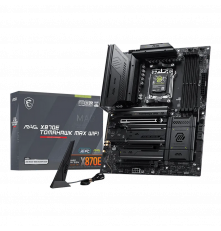 Материнская плата MSI MAG X870E TOMAHAWK MAX WIFI X870E, AM5, 4*DDR5, 3*PCIEx16, 4*M.2, 2*TypeC, 2*USB3.2Gen2, 7*USB3.2Gen1, 8*USB2.0, 4*SATA3.0, 5G, 2*Type-C(DP), HDMI, ATX, RTL