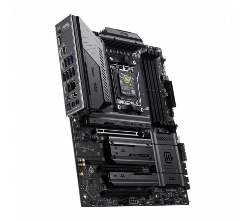 Материнская плата MSI MAG X870E TOMAHAWK MAX WIFI X870E, AM5, 4*DDR5, 3*PCIEx16, 4*M.2, 2*TypeC, 2*USB3.2Gen2, 7*USB3.2Gen1, 8*USB2.0, 4*SATA3.0, 5G, 2*Type-C(DP), HDMI, ATX, RTL