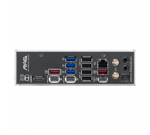 Материнская плата MSI MAG X870E TOMAHAWK MAX WIFI X870E, AM5, 4*DDR5, 3*PCIEx16, 4*M.2, 2*TypeC, 2*USB3.2Gen2, 7*USB3.2Gen1, 8*USB2.0, 4*SATA3.0, 5G, 2*Type-C(DP), HDMI, ATX, RTL