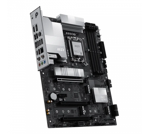 Материнская плата MSI PRO Z890-P WIFI6E Z890, LGA1851, 4*DDR5, 3*PCIEx16, 1*PCIEx1, 4*M.2, 2*TypeC, 1*USB3.2 Gen2, 6*USB3.2 Gen1, 8*USB2.0, 4*SATA3, 5G, DP, HDMI, ATX, RTL