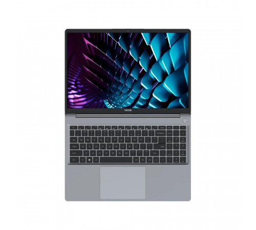 Ноутбук TECNO MegaBook K16SDA, AMD Ryzen 5 7430U/8Gb (1*8 D4)/SSD512Gb/16"/IPS/WUXGA/1920x1200/60Hz/Win11/RJ-45/серый